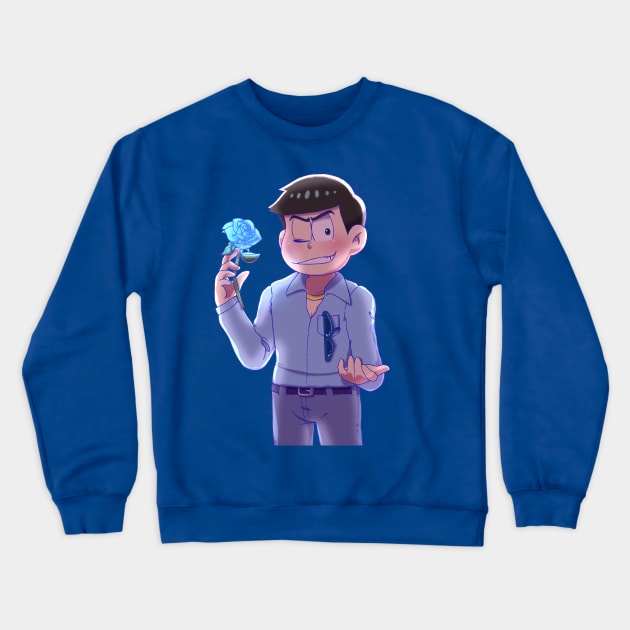 Moonlight Karamatsu Crewneck Sweatshirt by UndertaleSquirrel